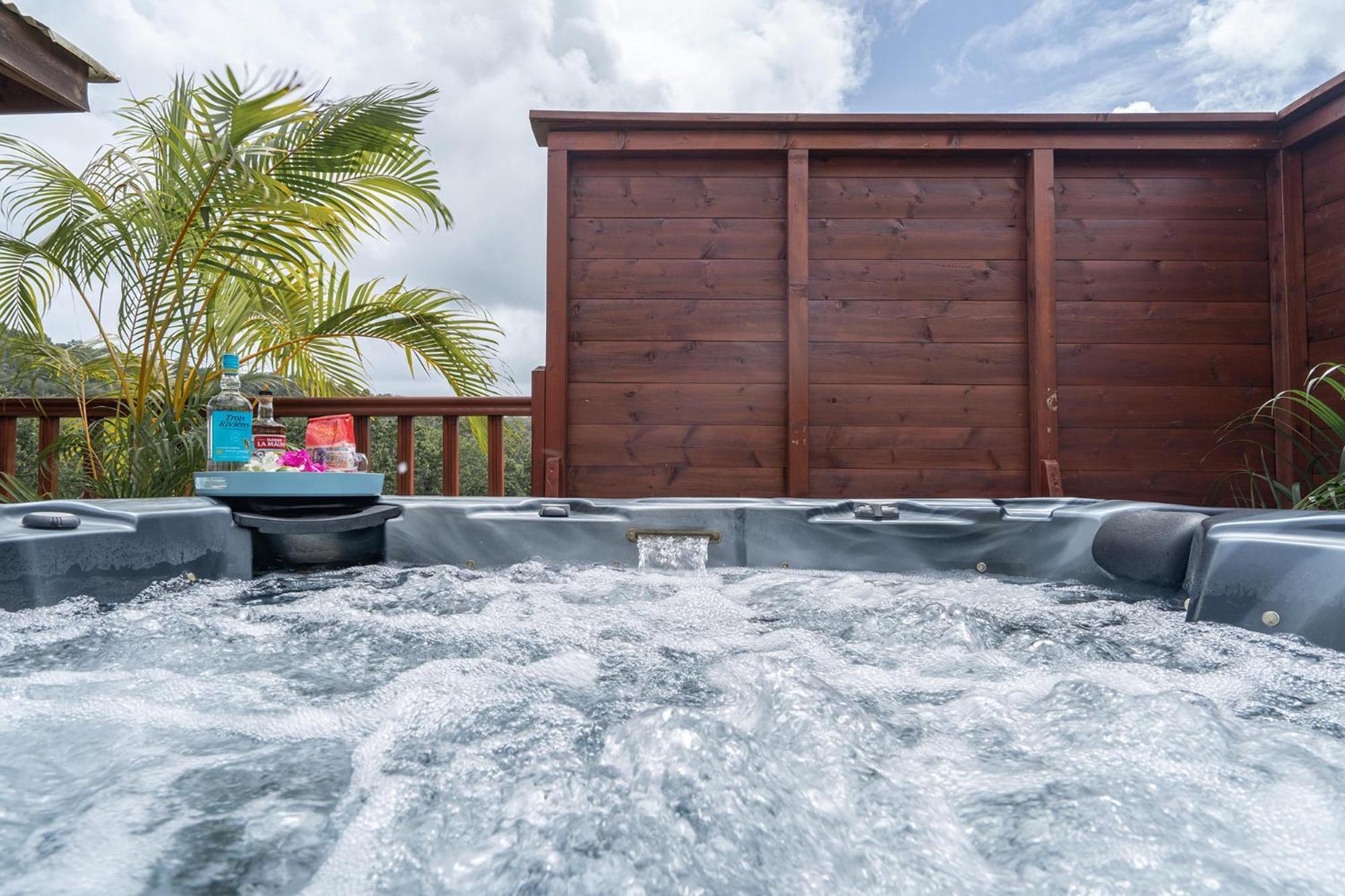 Lodge de charme, 1 chambre, Jacuzzi, Sud de l'île Sainte-Anne Extérieur photo