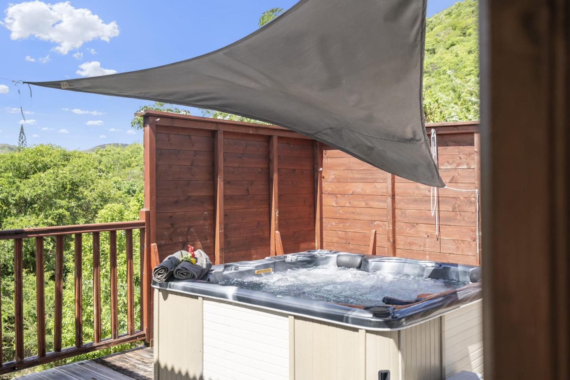 Lodge de charme, 1 chambre, Jacuzzi, Sud de l'île Sainte-Anne Extérieur photo