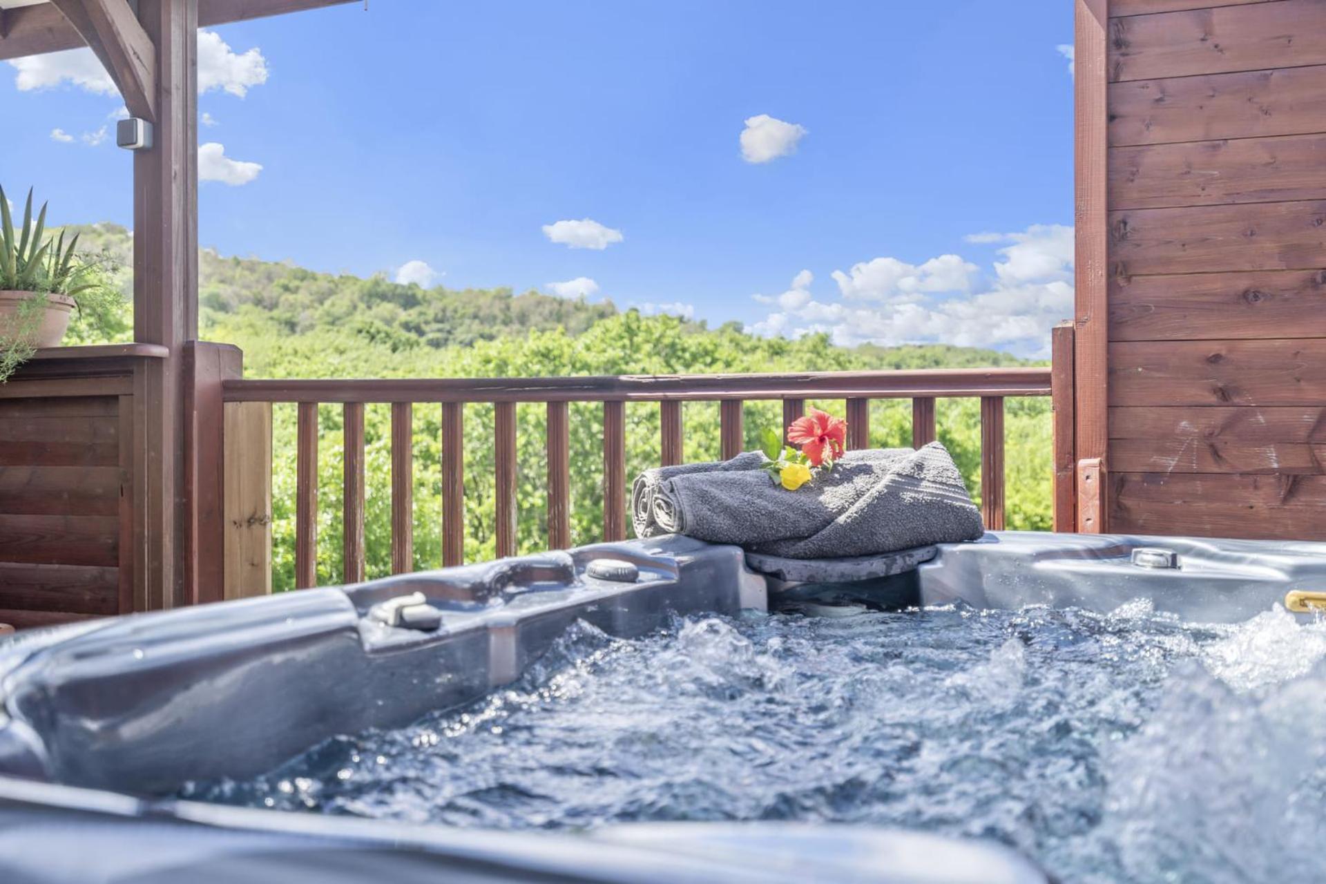 Lodge de charme, 1 chambre, Jacuzzi, Sud de l'île Sainte-Anne Extérieur photo